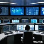 국제 원자력 정책과 안전규정 - A highly detailed, realistic image of an international team of diverse nuclear scientists and engine...